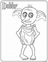 Dobby Imprimer Weasley sketch template