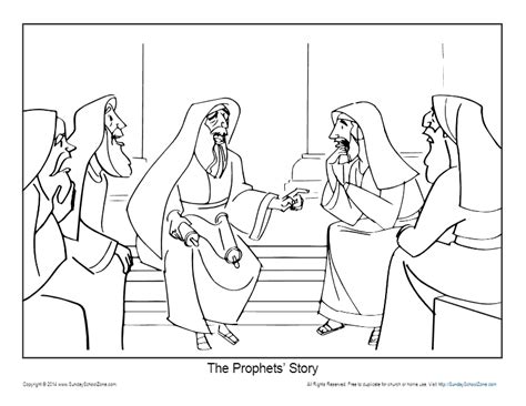 christmas coloring page prophets foretold  birth   king