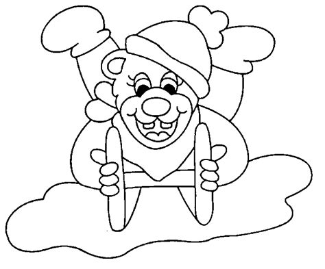 hat  winter coloring pages disney coloring pages