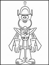 Coloring Puppet Atomic Game Colouring Worksheets Printable Children Book sketch template
