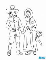 Pilgrim Coloring Pages Indian Getcolorings Family Color sketch template
