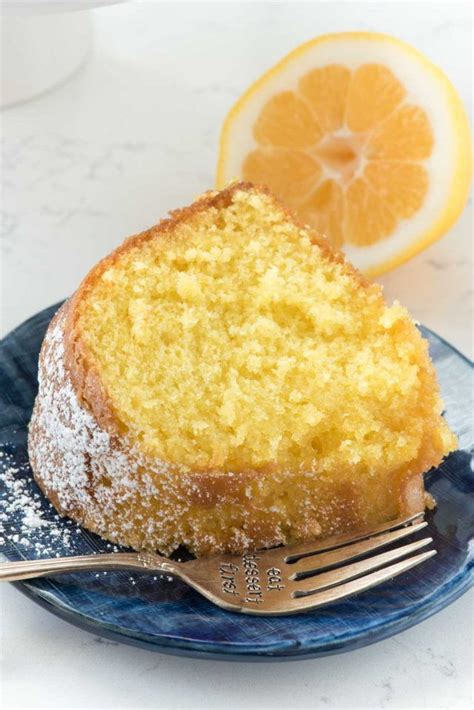 easy lemon butter cake crazy  crust bloglovin