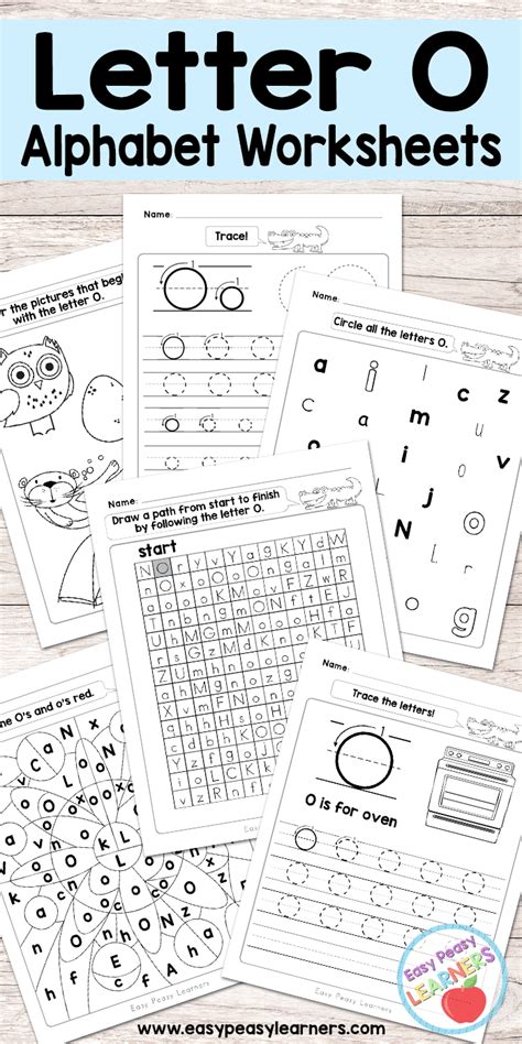 printable letter  worksheets alphabet worksheets series easy