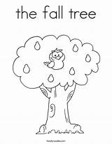 Fall Printable Tree Coloring Popular Pages sketch template