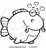 Catfish Amorous Chubby Clipart Cory Thoman Outlined Coloring Cartoon Vector 2021 sketch template