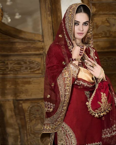 Beautiful Bridal Dresses Photo Shoot Of Gorgeous Minal Khan