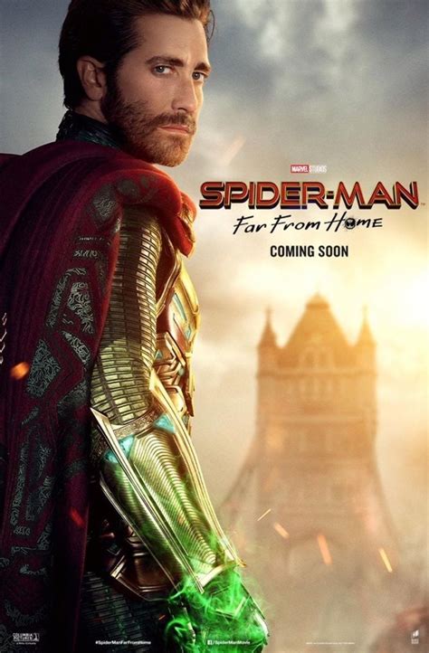 spider man   home posters reveal  main characters