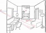 Room Drawing Perspective Living Draw Eye Birds Inside Bedroom Point Interior Vanishing Step Tutorial Drawinghowtodraw Chair Sketches House Perspectiva Dibujo sketch template