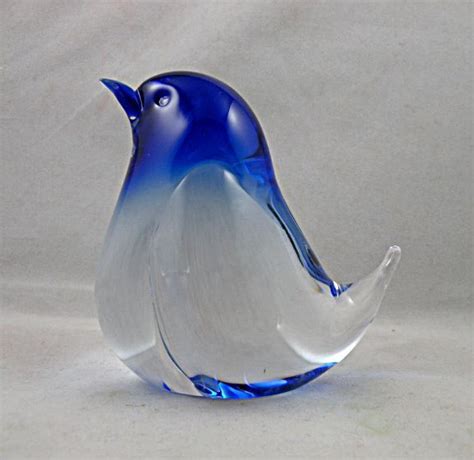 The Vintage Village Murano Glass Birds Vintage Art Glass Glass