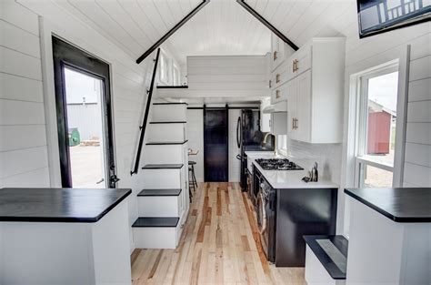 Beautifully Designed Tiny House with Luxury Kitchen and