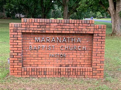 maranatha baptist church  plains maranatha baptist church  ga highway   plains ga