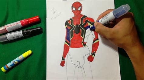 avengers infinity war spiderman coloring pages coloringpages