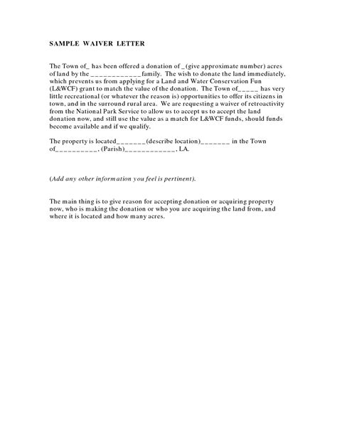 waiver form sample  printable documents