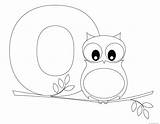 Coloring Letter Alphabet Pages Printable Kids Animal Worksheets Owl Abc Print Letters Worksheet Color Cute Sheets Bestcoloringpagesforkids Preschool Book Activities sketch template