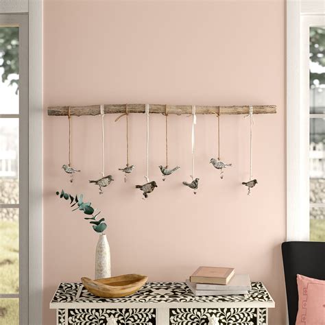 collection  birds   branch wall decor