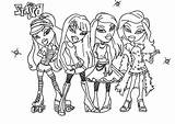 Coloring Pages Girls Bratz Girl Team Recommend Hobby Child Print Girly Adventures Printables Trulyhandpicked Prints sketch template