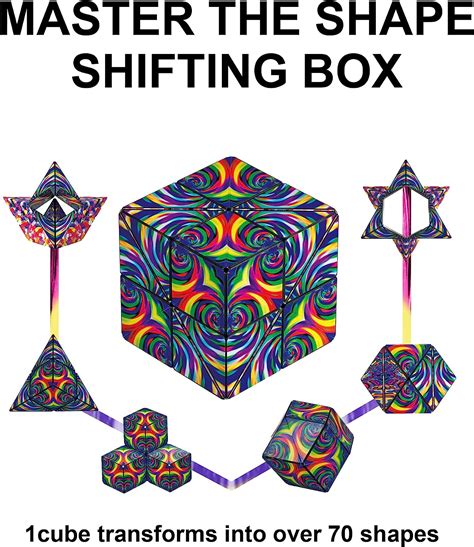 Buy Shashibo Shape Shifting Box Award Winning Patented Fidget Cube W