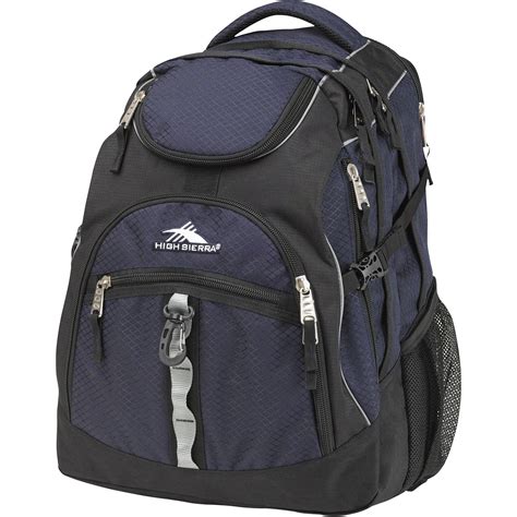 high sierra access backpack midnight blue black