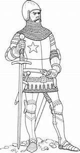 Coloring Knight Supercoloring Pages Printable Knights Color sketch template