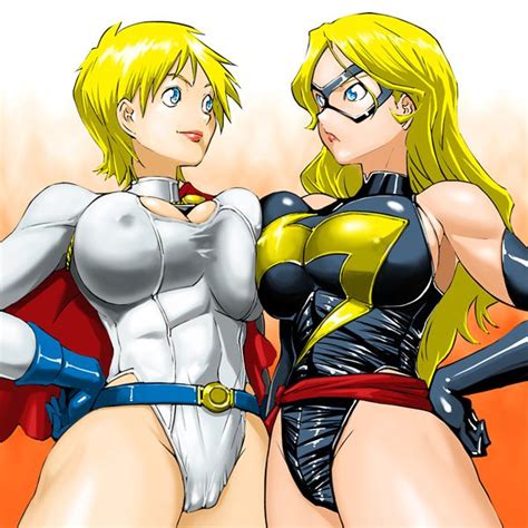 ms marvel and power girl rub tits crossover comic book lesbians sorted by position luscious