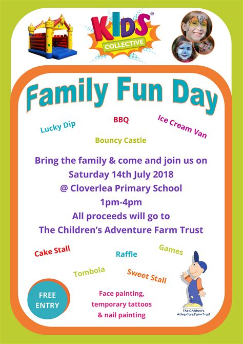 kids collective family fun day july  elmscot group nurseries