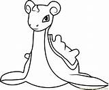 Lapras Coloring Pokemon Pages Go Getcolorings Printable sketch template