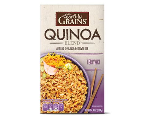 aldi  earthly grains quinoa blend