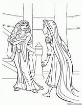 Gothel Rapunzel Colorare Madre Mutter Raiponce Coloriage Flynn Gotel Tangled Mère Colorkid Roszpunka Kolorowanka Malvorlagen Torre Enredados Ascia Colorier Intreccio sketch template