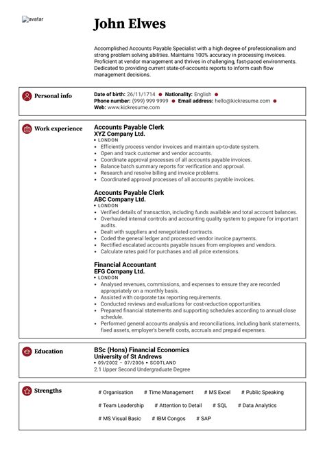 accountant resume  samples examples format resume