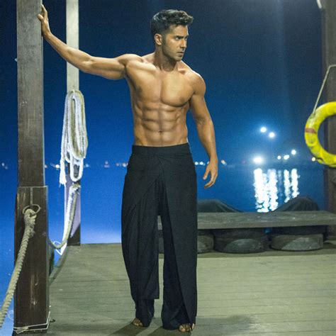 Varun Dhawan Flaunts His Ripped 8 Pack Abs In Abcd 2
