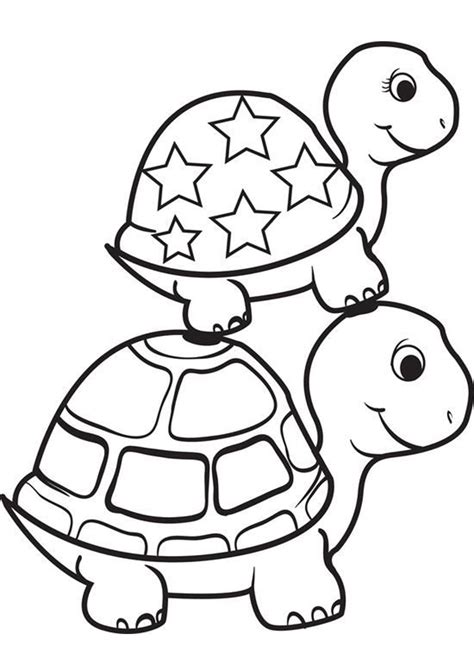 easy  print turtle coloring pages ninja turtle coloring pages