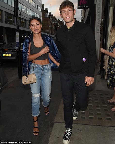 Love Island S Montana Brown Heads Out With Elliott Reeder