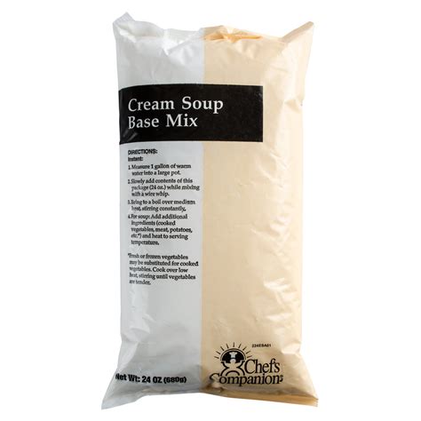 chefs companion bulk powdered cream soup base  oz