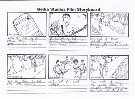 kris barnard media   video storyboard