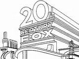 Fox 20th Century Logo Coloring Pages Wikia Template Logopedia Print Logos Sketch Wait Search sketch template