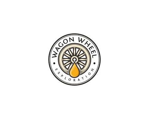 wheel logo design  wagon wheel exploration  kassai design