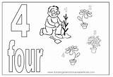 Coloring Number Pages Printable Numbers sketch template