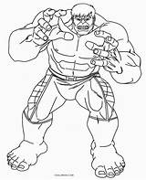 Hulk Coloring Pages sketch template