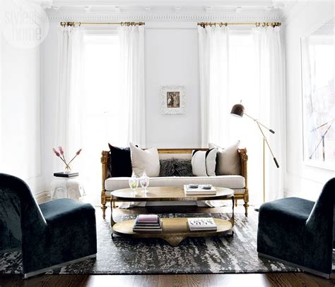 a brooklyn brownstone gets a glam twist with images