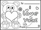 Coloring Valentine Pages Pdf Valentines Color Printable Getcolorings sketch template