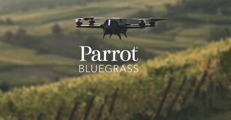 review parrot bluegrass agricultural drone  beefy specs  multispectral sensors