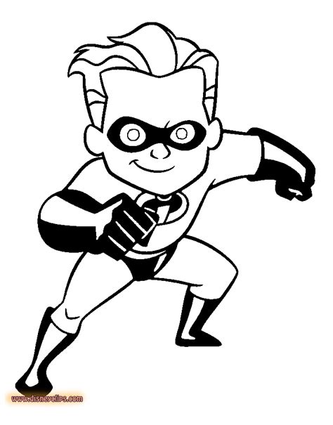 The Incredibles Coloring Pages 2