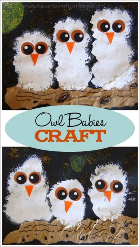 easy owl crafts  kids hubpages