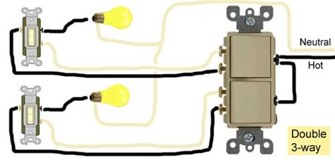 wiring diagram   double light switch