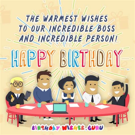 Birthday Wishes For Boss