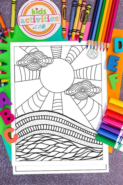 trippy coloring pages   fun kids activities blog