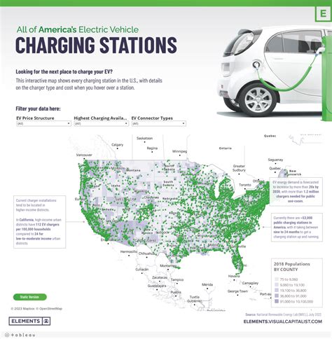 interactive ev charging stations    mapped