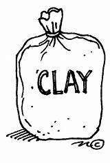 Clay Clipart Clip Bag Cliparts Pottery Tools Cartoon Shrinkage Doh Play Library Playdough Sugardoodle Kids Use Presentations Projects Attribution Forget sketch template