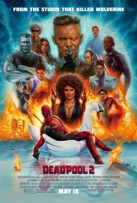 Deadpool 2 new art poster is still not over Wolverine