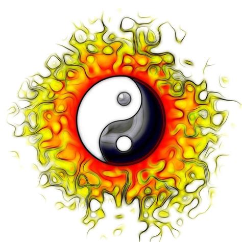 yin   fire cartoon drawing illustration asia chinese